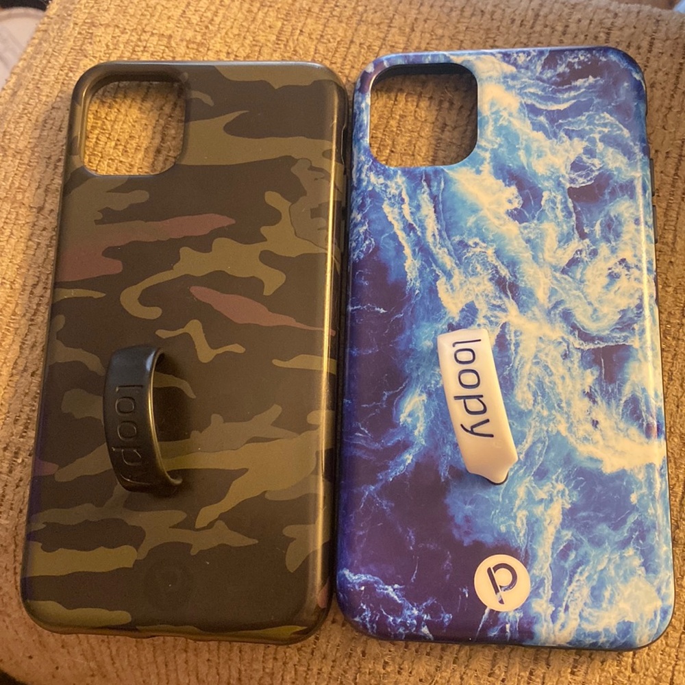 iPhone 11 Pro Max Loopy Cases! Camo and Ocean